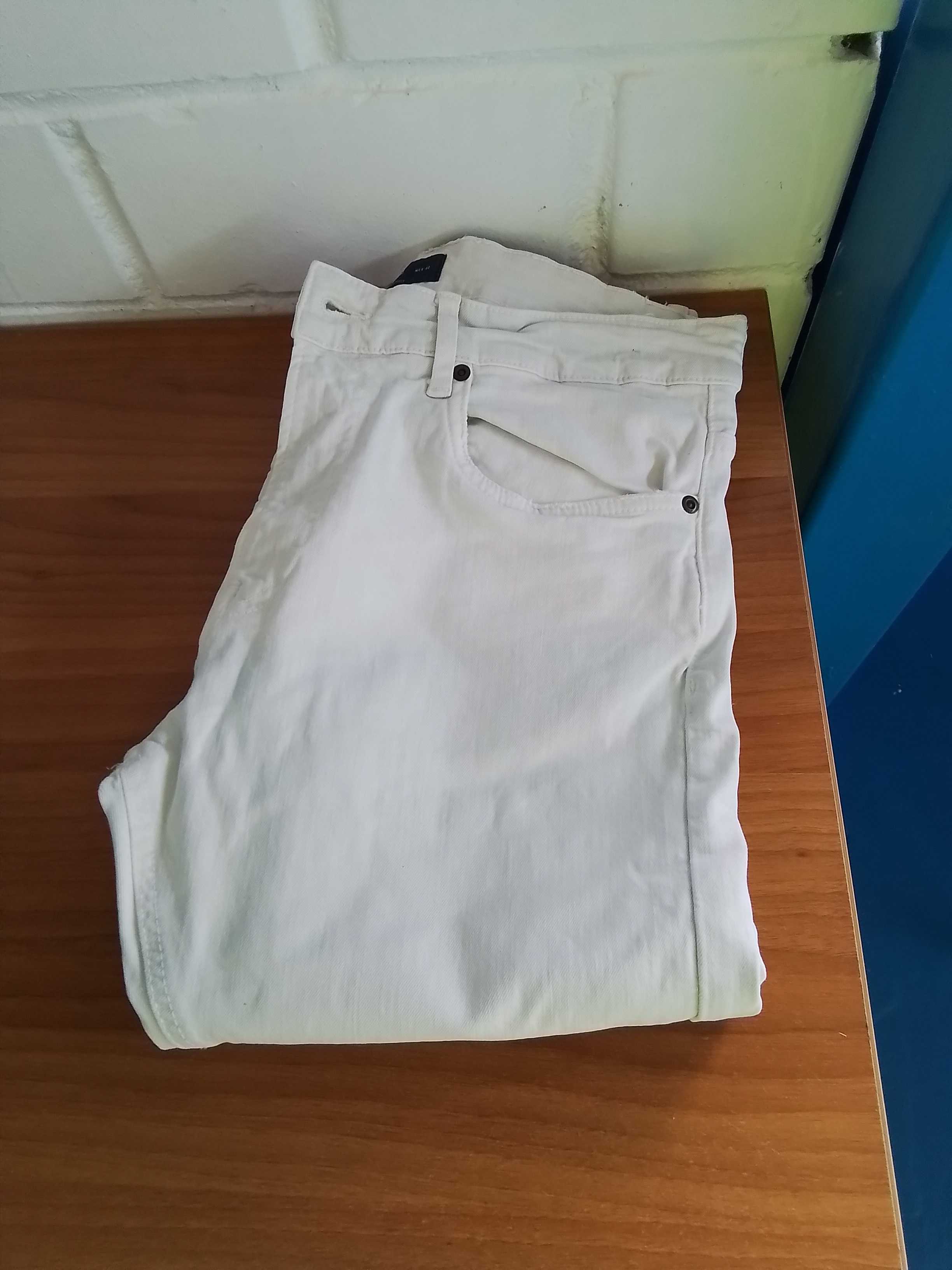 jeans bianco donna tg 42