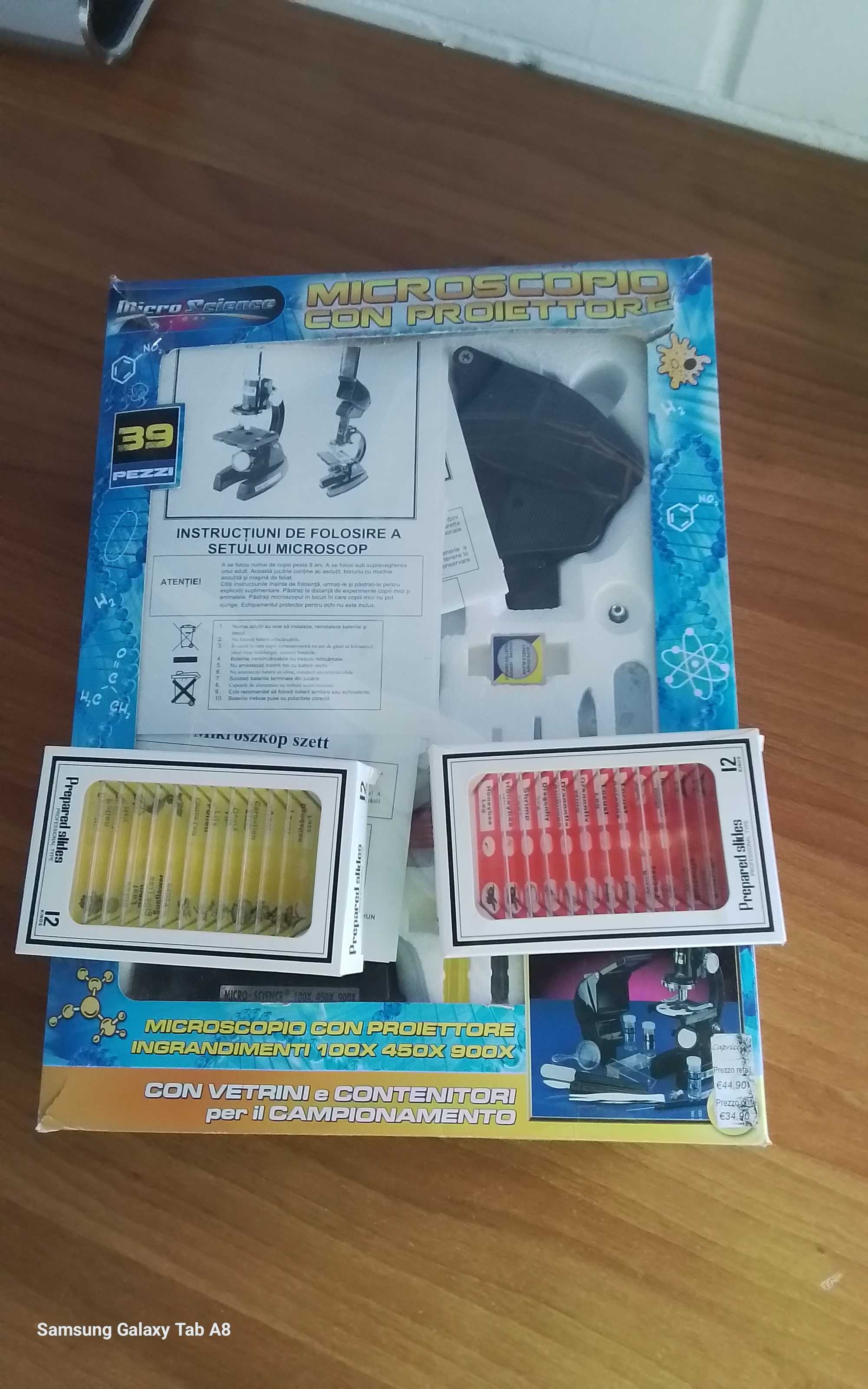 microscopio  per bimbi 