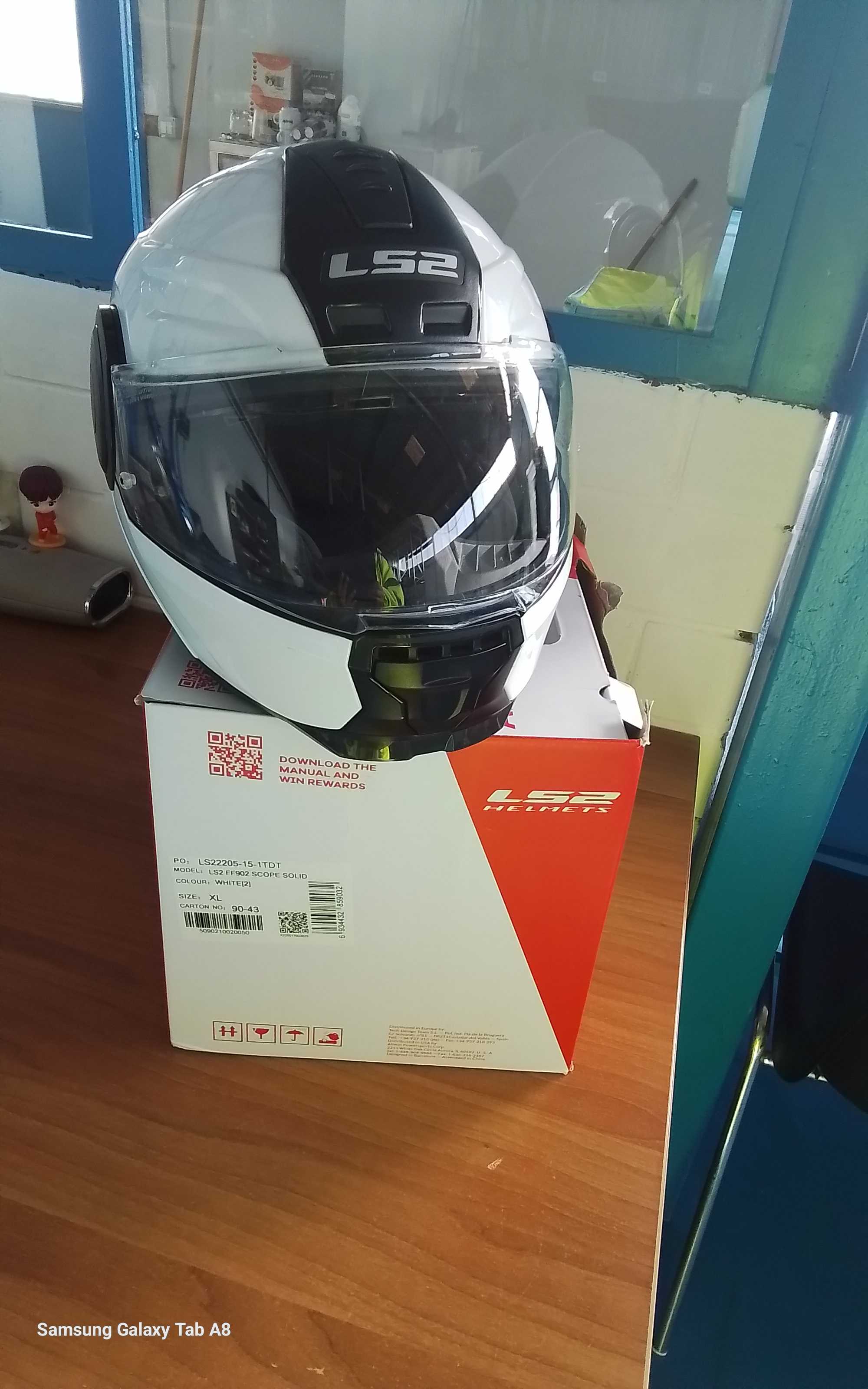 casco da moto tg xl