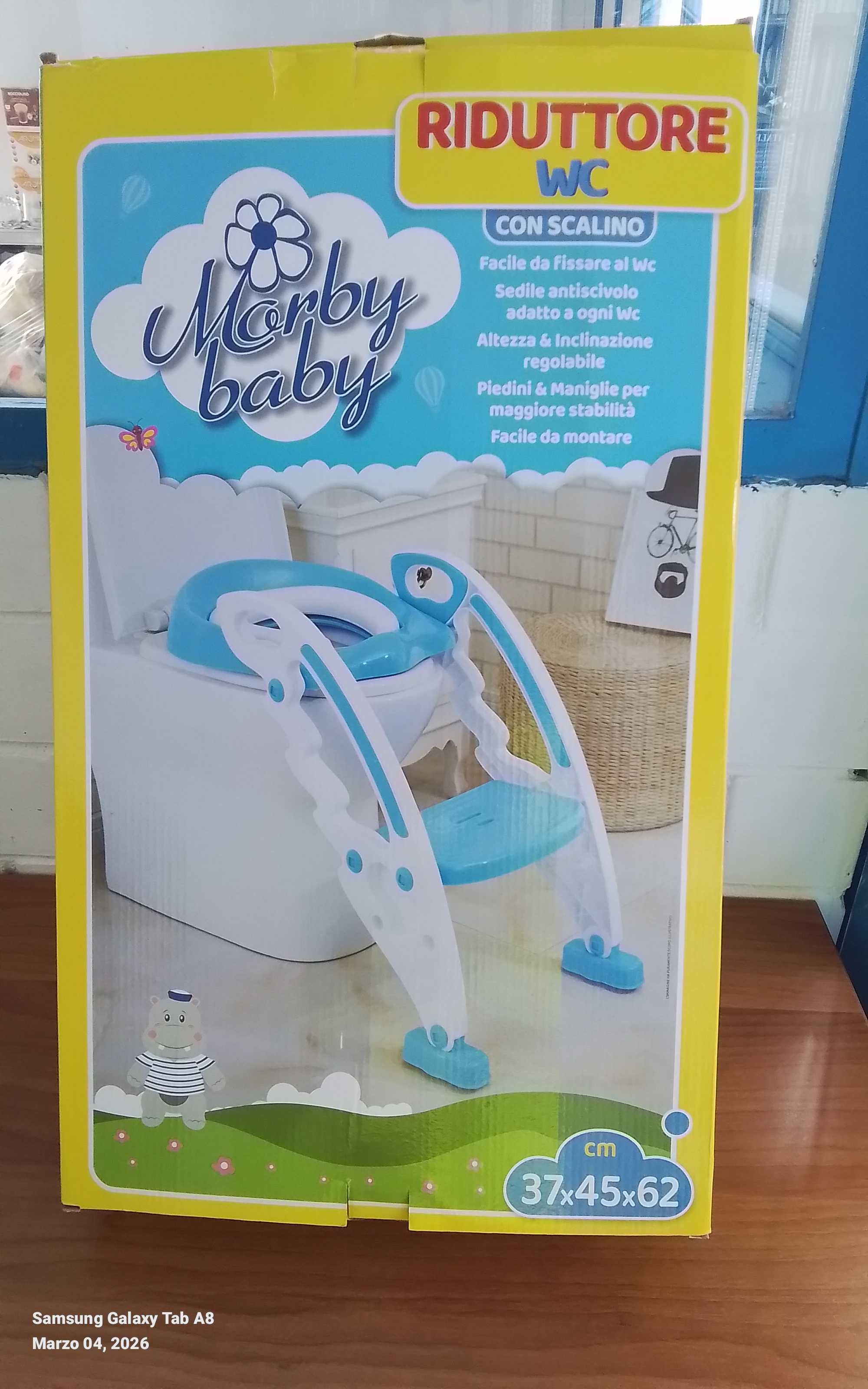 riduttore wc con scalino