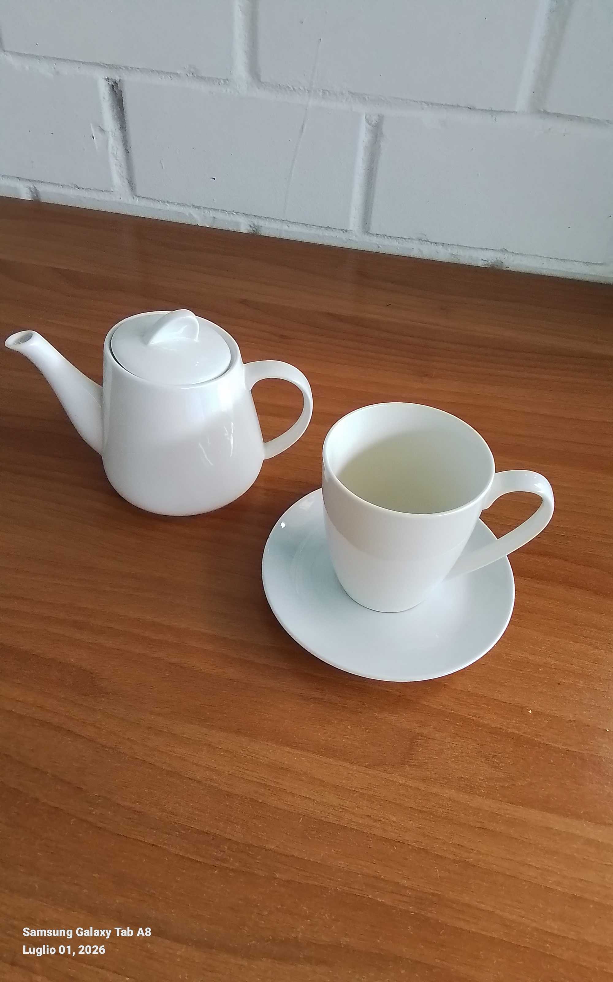 tazza da the più teiera 