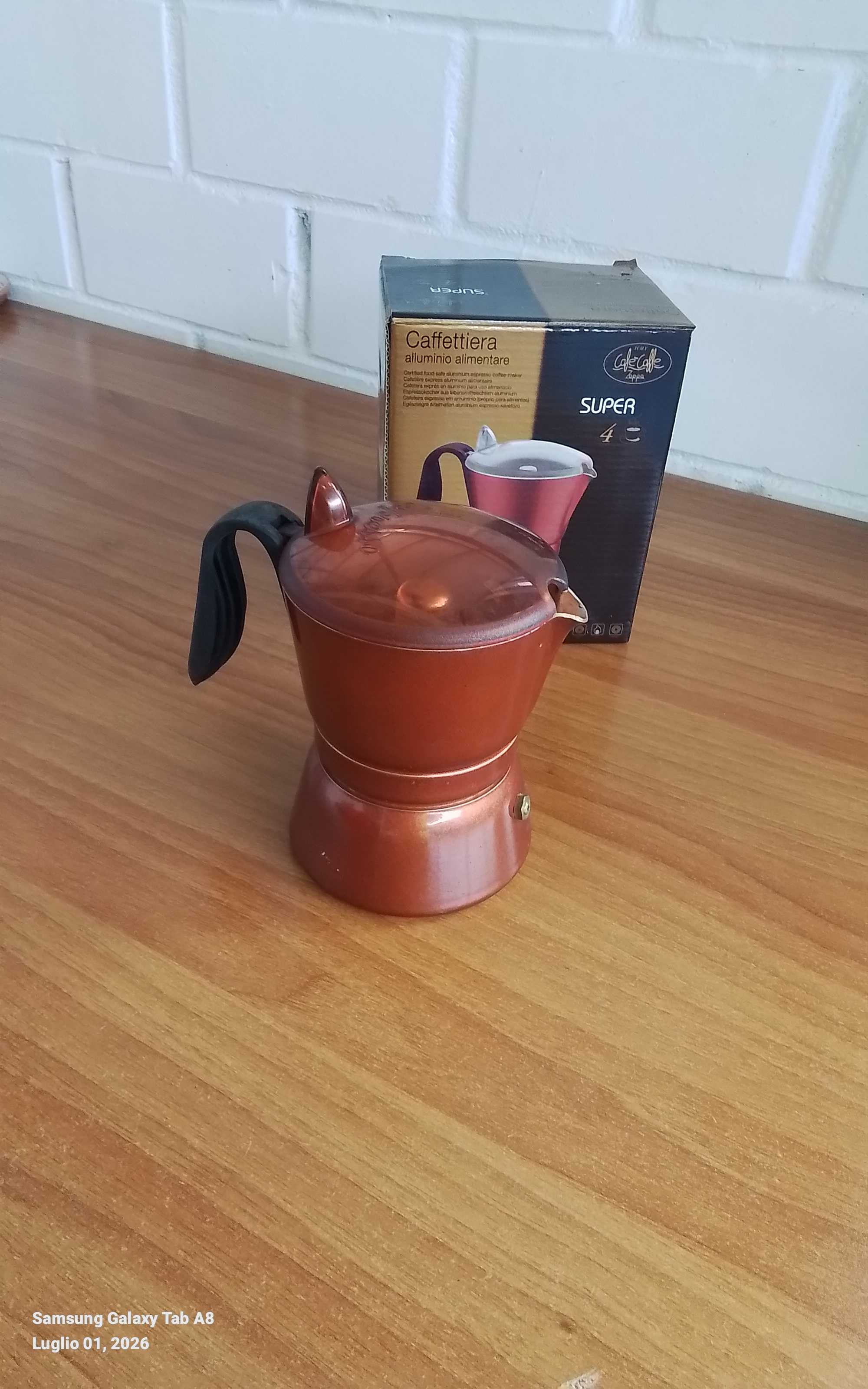 caffettiera 4 tazze 